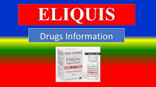 ELIQUIS  Generic Name  Brand Names How to use Precautions Side Effects [upl. by Pate]