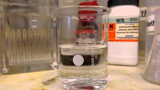 Marangoni effect with diethyl ether in water [upl. by Aiki990]