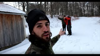 BIVOUAC  BLANC COMME NEIGE Randonnée bivouac du 1415 Janvier 2017 [upl. by Enoval]