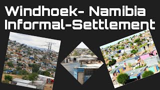 Beautiful Informal Settlement Windhoek Namibia’s capital city  4K Drive [upl. by Sammy]