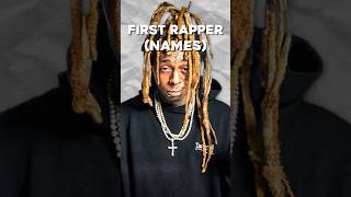 Rappers That Had CRAZY First Rap Names [upl. by Yrrem]