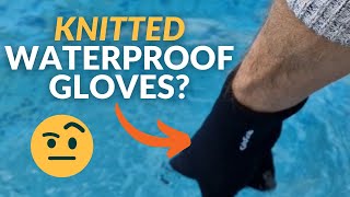 Can KNITTED gloves really be waterproof GRIPGRAB REVIEW [upl. by Ylicis]