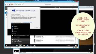 Windows Server 2016 DotNet FrameWork 4x  no need to install for SCCM 2016 [upl. by Adnahsal]