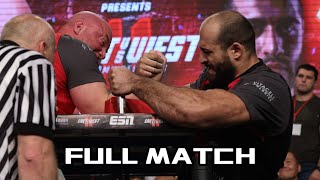 Todd Hutchings vs Davit Dadikyan EAST vs WEST 11 Lightheavyweight Right Arm World Title Match [upl. by Neeneg]