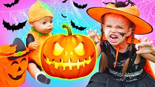 Vamos a preparar galletas de Halloween Juguetes para bebés [upl. by Rhiana735]