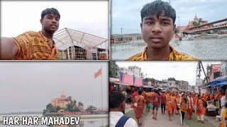 Baba Dham Yatra Bol Bam harharmahadev Biharsulthanganj ganga nadi 😁😁 [upl. by Sylado184]