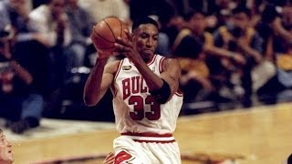 Bulls vs Jazz 1997 NBA Finals Game 6  Bulls win 5th title [upl. by Aitam]