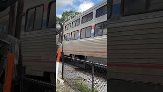 Railfanning the last Amtrak P091 with 161 [upl. by Orfield]