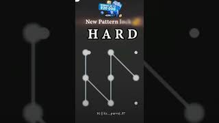 Hard Lock 🔐 pattern style lockunlock subscribe [upl. by Isoj17]