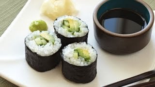 HOMEMADE SUSHI ROLLS  SUSHI SAUCE RECIPE [upl. by Eastman]