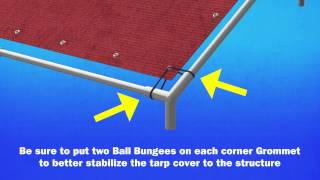 How to Assemble a Tarp Tent Fast amp Easy  Instructional Video [upl. by Esch]