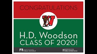 DCPS Class of 2020 Graduation  HD Woodson High School [upl. by Shanon29]