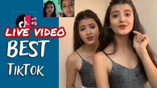 princy with prisma tik tok viral girls in live video twins [upl. by Nylyahs]