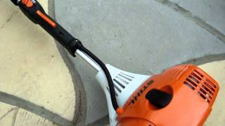 STIHL HL95K HEDGE CUTTER [upl. by Bittner]