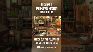 SplitLevel Kitchen Design Ideas  The Sims 4  thesims4 ts4 sims4 [upl. by Noirrad]