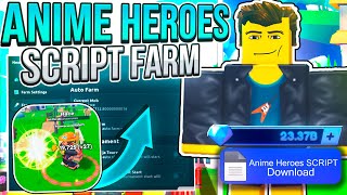 NOVO 🦸‍♂️ Novo Script ANIME HEROES e EXECUTOR para Celular e PC Train  Script Roblox Atualizado [upl. by Idnat]