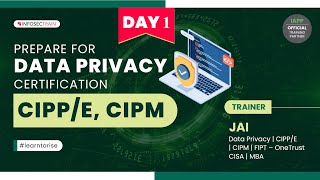 Day 1  Prepare for Data Privacy  Introduction of IAPP CIPPe and CIPM  European Privacy [upl. by Sousa]