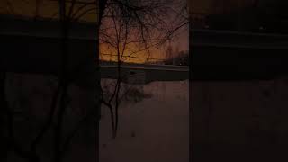 russia kemerovo winter kemerovstatemedicaluniversity snow ytshortsindia yt shorts nature [upl. by Lais514]