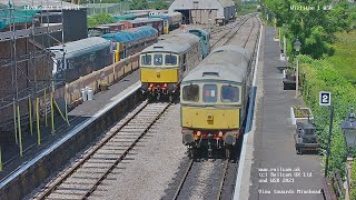 WSR  Williton Camera 1 West Somerset Railway Somerset UK  Railcam LIVE [upl. by Auhsot504]