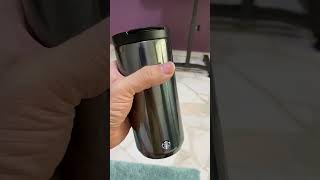 Best Tumbler 2021 quotLeak Testquot Starbuck Steel Tumbler 12oz [upl. by Bartholomeus391]