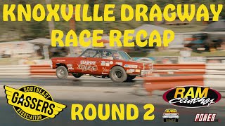 Southeast Gassers Official Race Recap  Knoxville Dragway Round 2 [upl. by Rehteh837]