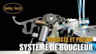 baby lock astuces  Le système de boucleur [upl. by Ymmac]