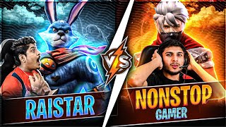 RAISTAR VS NONSTOP GAMING  NG ESPORTS VS RAISTAR GYANGAMING 4 VS 4 FIGHT  Garena Free Fire [upl. by Nroht]