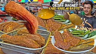 Patok na CRISPY BAGNET sa quotKAREKARE ni BASTEquot Made in TONDO Manila [upl. by Arres]