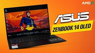 Asus Zenbook 14 OLED Review From AMD Touch to OLED [upl. by Anrahs609]