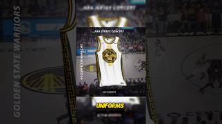 NBA Jersey Concept shorts warriors [upl. by Koah859]