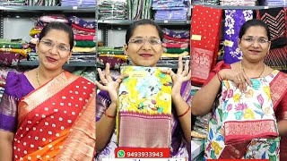 Trending Saree Collection  wwwmaniblousemarketin [upl. by Renckens65]