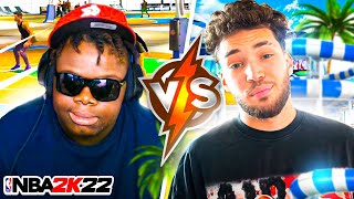 Adin amp Shnaggyhose VS Cuffem in NBA 2K22 HEATED GAME [upl. by Kenrick]