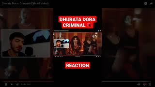 Dhurata Dora Criminal Reaction dhuratadora [upl. by Eileek]