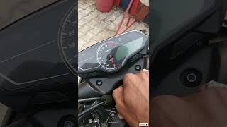 Pulsar N160 mileage after 1st service 😳  N160 mileage test viral pulsar ytshorts short [upl. by Dorree]