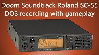 Doom Music Soundtrack Roland SC55 Sound Canvas [upl. by Schuh]