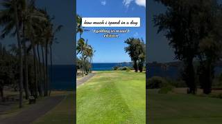 How Much I Spend  Kapalua Bay Course [upl. by Cairns]