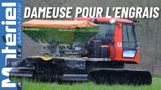 Dameuse PistenBully à lengrais en conditions humides  ETA Beauvilain [upl. by Joed]