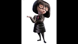 I met Edna Mode Disneyland Wales Roblox [upl. by Erek]