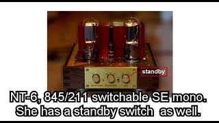 audio lecture 45 standby switch for tube amplifiers DC or AC switching for high power 845 SET amp [upl. by Auqinu]