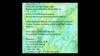 HenDiz ENGLISH  Passive Voice [upl. by Aicinod172]