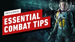 Returnal 20 Essential Combat Tips [upl. by Marra754]