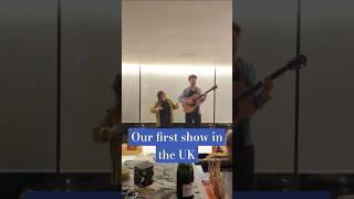 We played in the UK and this happened touring livingroom edinburgh musicians music concert [upl. by Aerdnas]