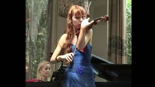 Paganini Concerto No1 moments from I MVT Anna Karkowska Violin Katarzyna Karkowska Piano LIVE [upl. by Seth]