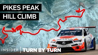 Why Pikes Peak Is The Most Dangerous Race Track In America  Turn By Turn [upl. by Xuagram]