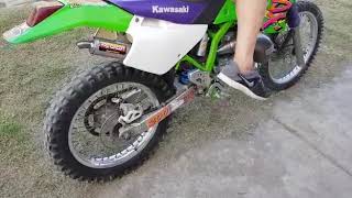 Kdx 200 escape completo Pro circuit [upl. by Hakvir]