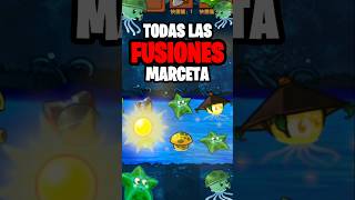 TODAS las FUSIÓNES de MARSETA plantasvszombies [upl. by Dulla]