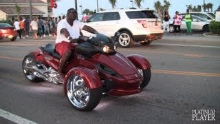 CANAM SPYDER ROADSTER CUSTOM MYRTLE BEACH [upl. by Hallvard]