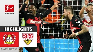 THEY DID IT AGAIN The Streak Continues  Bayer 04 Leverkusen  VfB Stuttgart 22  Highlights [upl. by Tremaine]