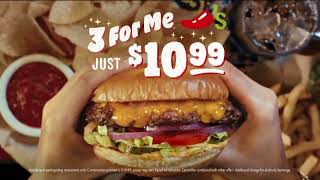 Chili’s ‘3 for Me’ Feast Savor the Flavor for Just 1099 tvcommercials chilis television tv [upl. by Donahue295]