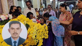 Funeral of loving Prashanth Fernandes33 so PeterCicilia Jacribettu Agrar Bantwal [upl. by Stickney]